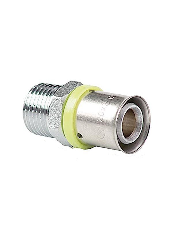 Jungtis 872410A presuojama, 16x2.00-1/2", išorinis sriegis Jungtis 872410A presuojama, 16x2.00-1/2", išorinis sriegis