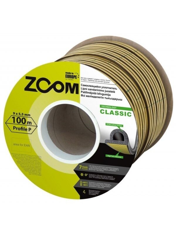 Juostelė sandainimo Classic ZOOM-P ruda 100m