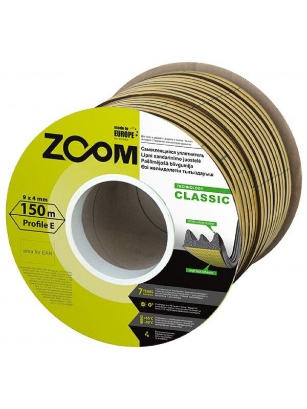 Juostelė sandarinimo Classic ZOOM-E balta 150m