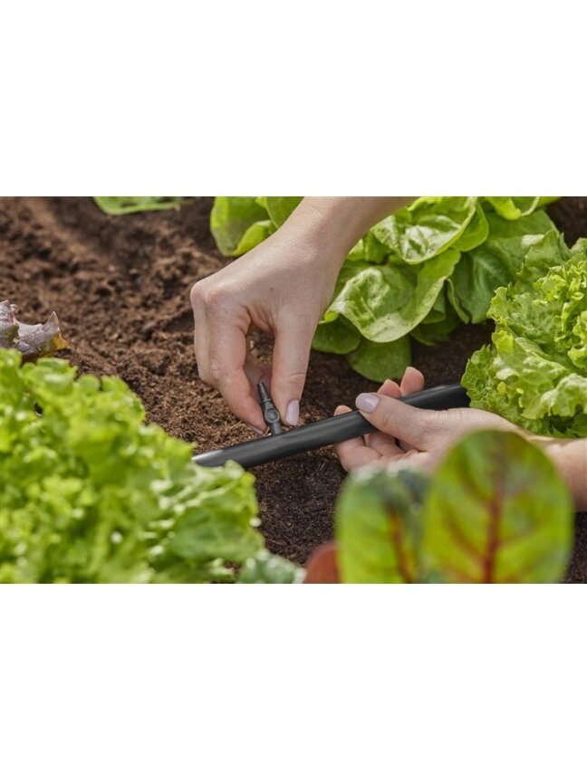 Jungtis Gardena Micro Drip System, juoda 1 Jungtis Gardena Micro Drip System, juoda 1