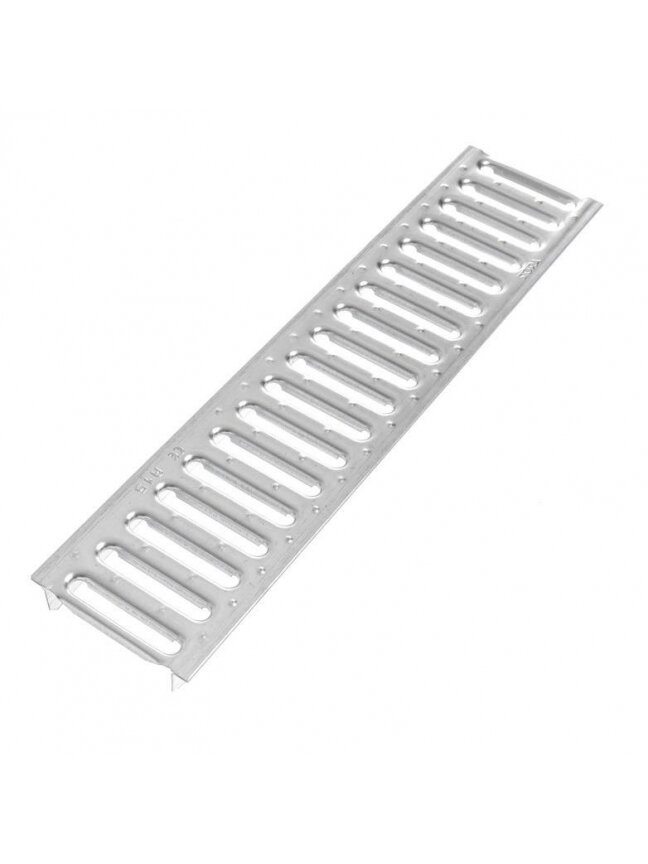 Juostinės cinkuotojo plieno grotelės Stora Drain, 1 m Juostinės cinkuotojo plieno grotelės Stora Drain, 1 m