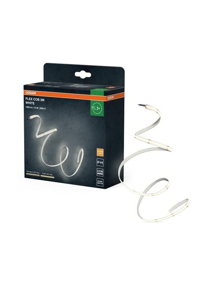 JUOSTA LED LAUKO FLEXCOB 15W 830IP44 3M 1 JUOSTA LED LAUKO FLEXCOB 15W 830IP44 3M 1
