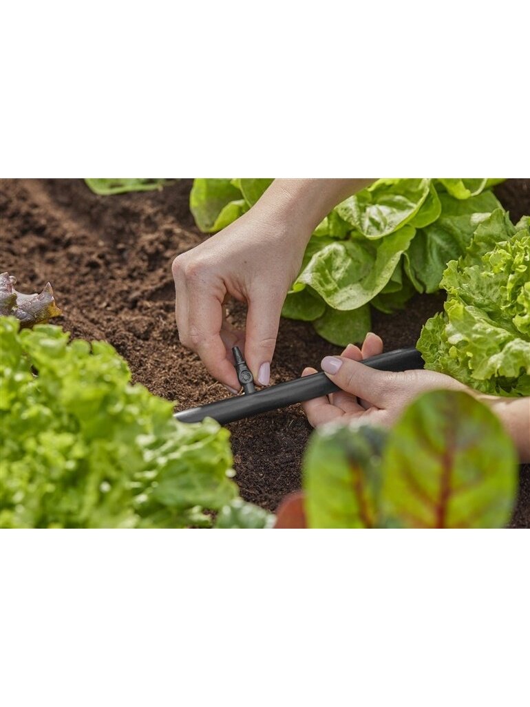Jungtis Gardena Micro Drip System, juoda 1 Jungtis Gardena Micro Drip System, juoda 1
