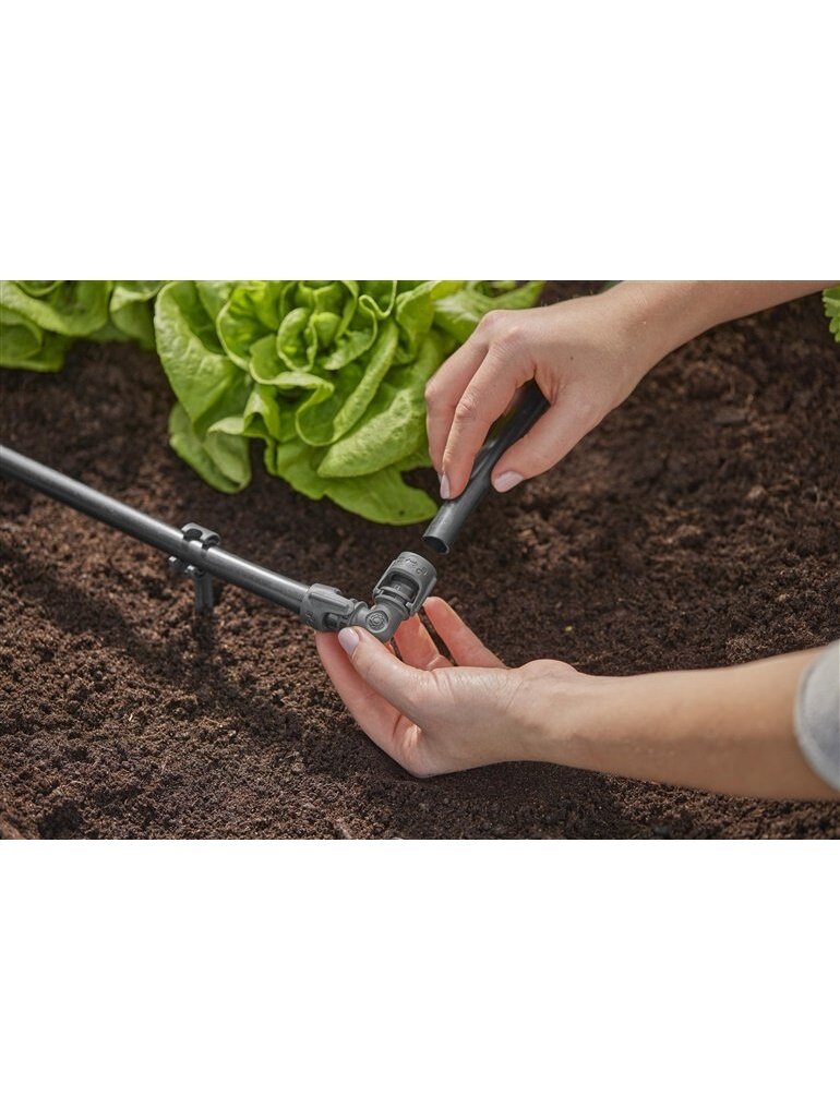 Jungtis Gardena Micro Drip System L-Piece 970606601 2 Jungtis Gardena Micro Drip System L-Piece 970606601 2