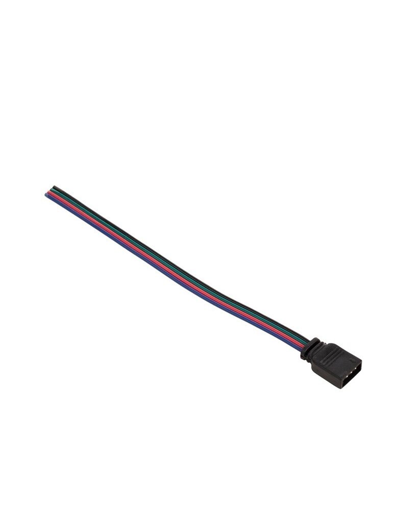 JUNGTIS RGB LED JUOSTAI SU PIN LIZDAS JUNGTIS RGB LED JUOSTAI SU PIN LIZDAS