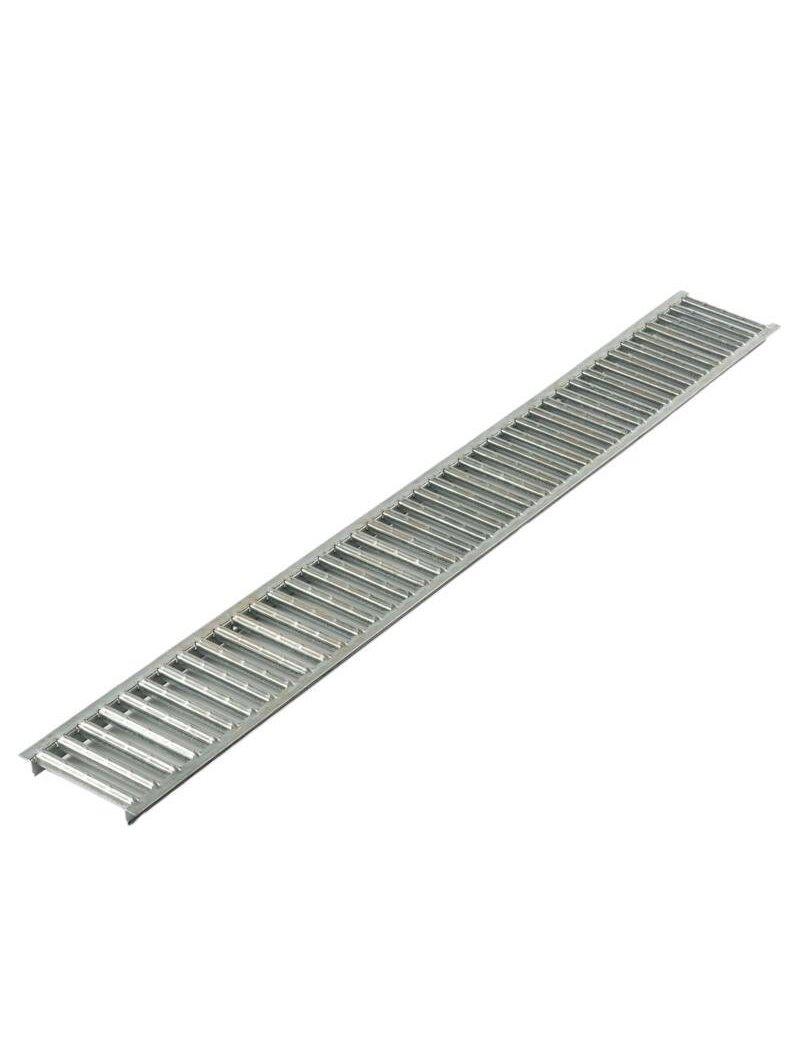 Juostinės cinkuotojo plieno grotelės Stora Drain, 1 m 1 Juostinės cinkuotojo plieno grotelės Stora Drain, 1 m 1