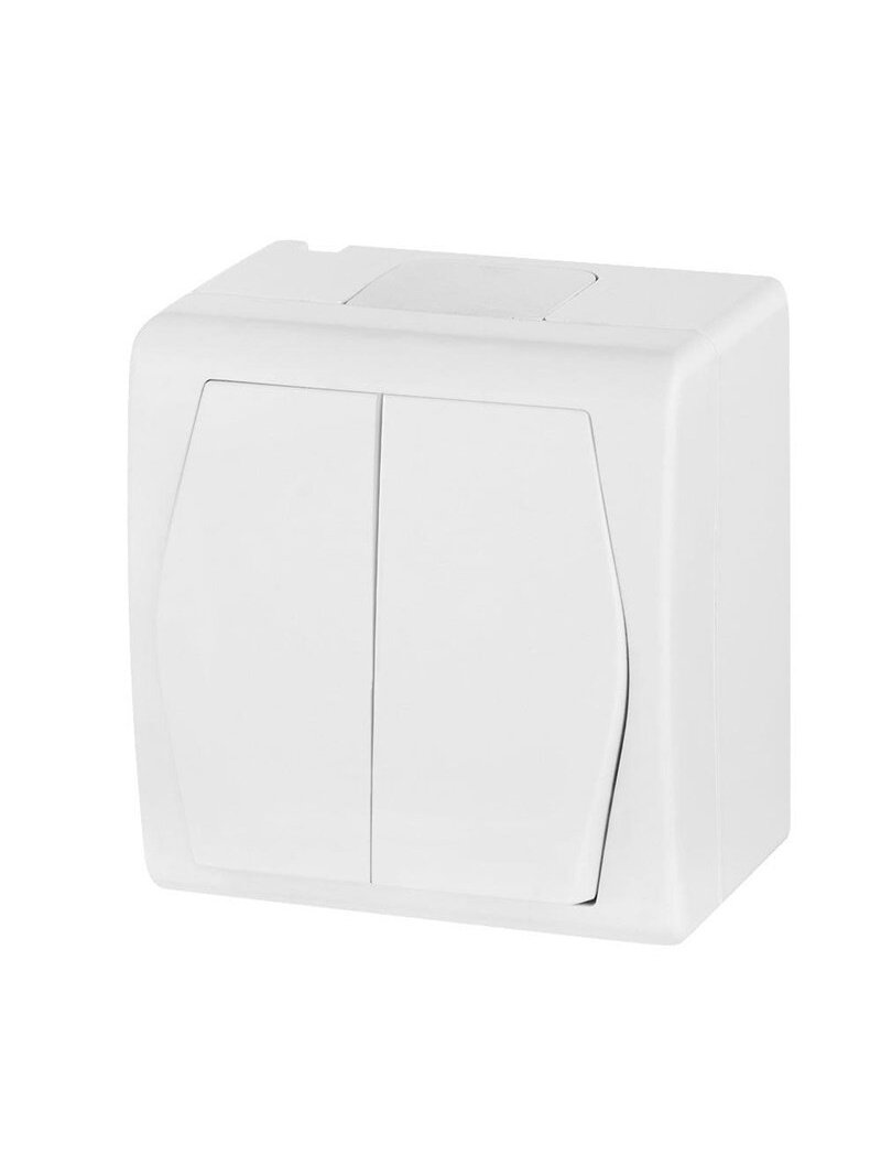 Jungiklis ELEKTRO-PLAST HERMES2, 2 klav., IP44 Jungiklis ELEKTRO-PLAST HERMES2, 2 klav., IP44