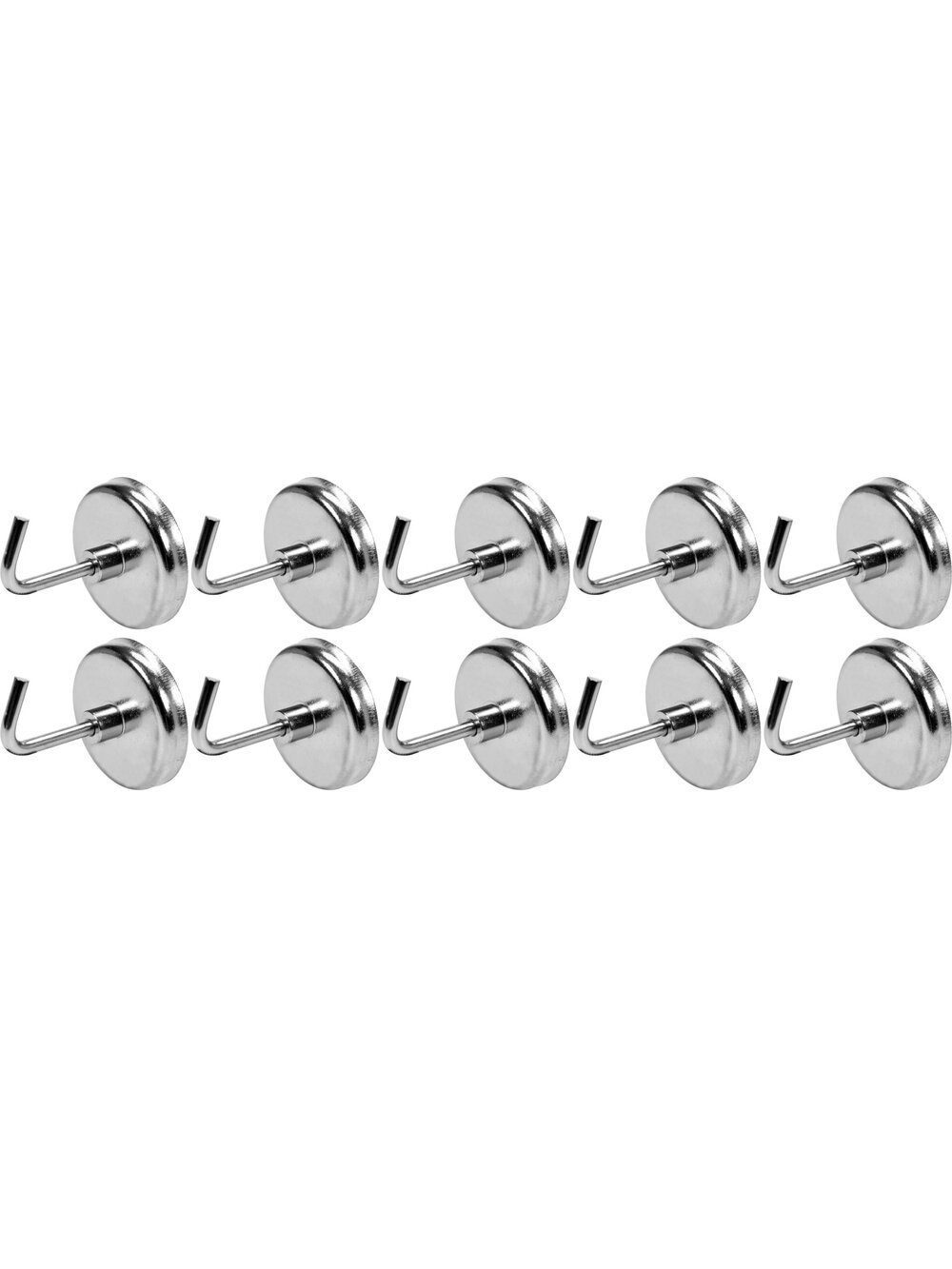 Kabliukai magnetiniai 10 vnt. Yato (YT-08690) Kabliukai magnetiniai 10 vnt. Yato (YT-08690)