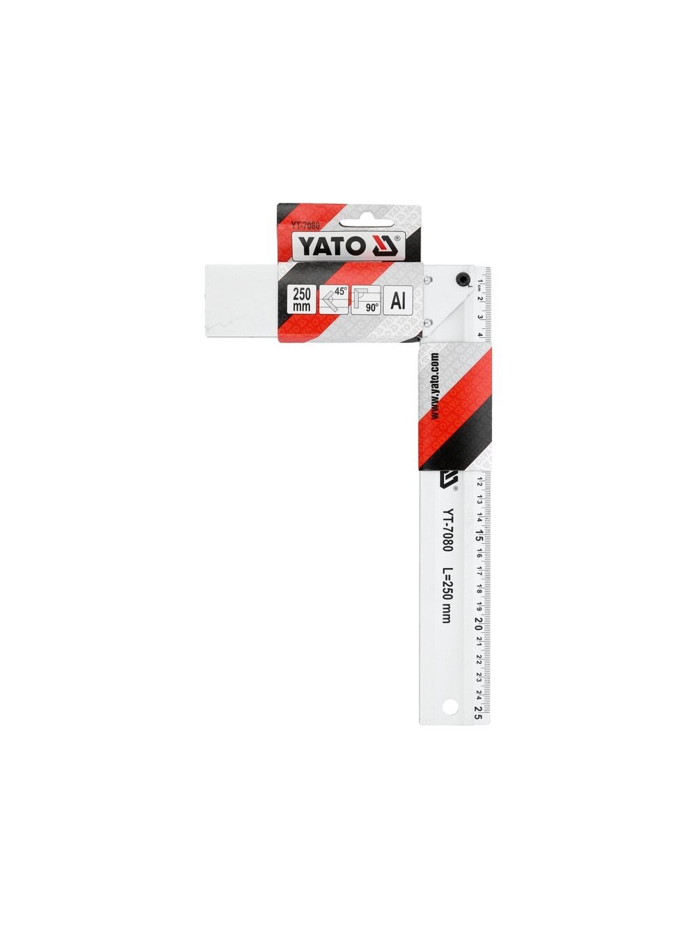 Kampainis aliuminis Yato | 250mm 2 Kampainis aliuminis Yato | 250mm 2