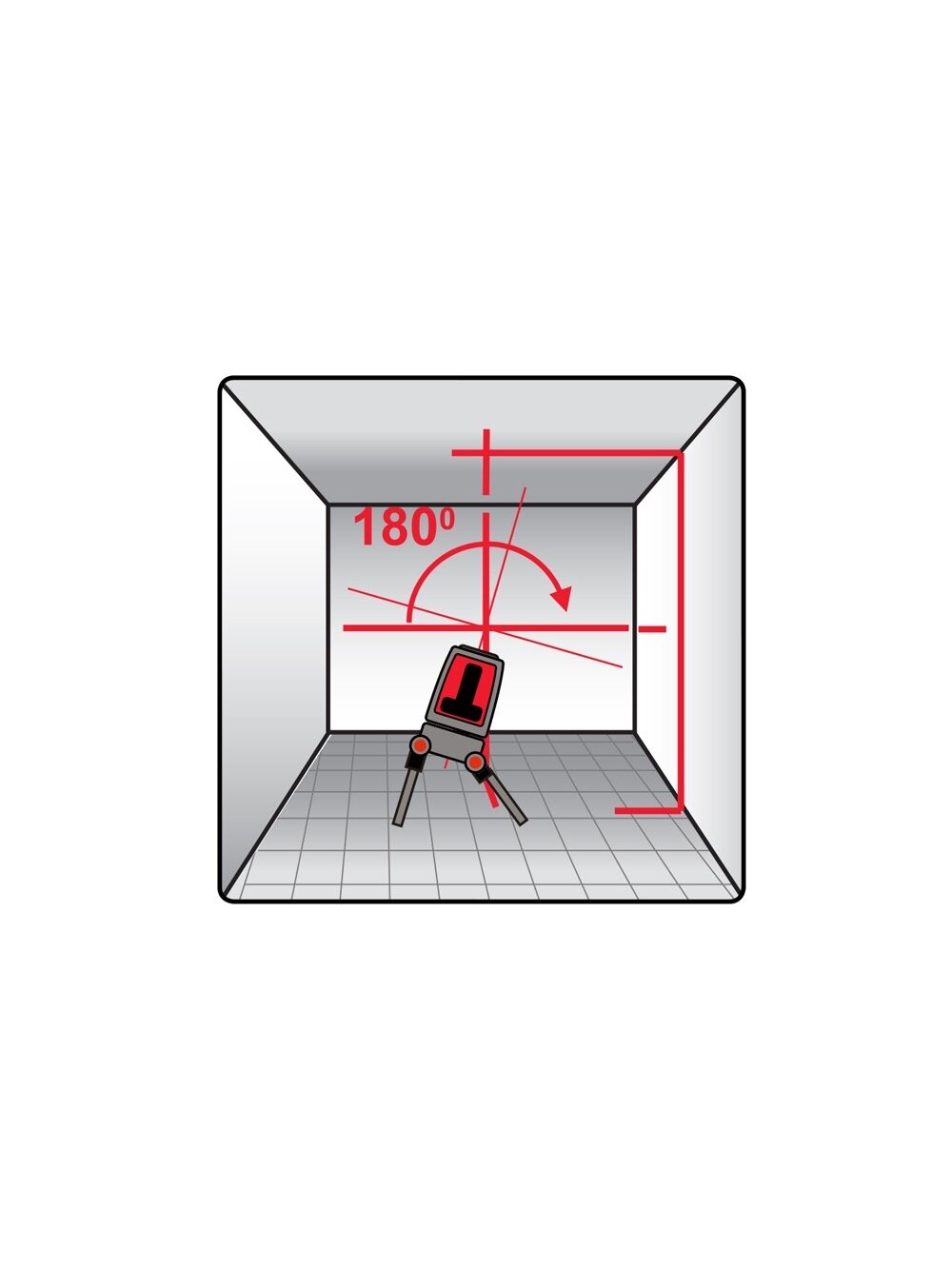 Kapro Laz. mat. „KAPRO" PROLASER VECTOR su stovu 4 Kapro Laz. mat. „KAPRO" PROLASER VECTOR su stovu 4