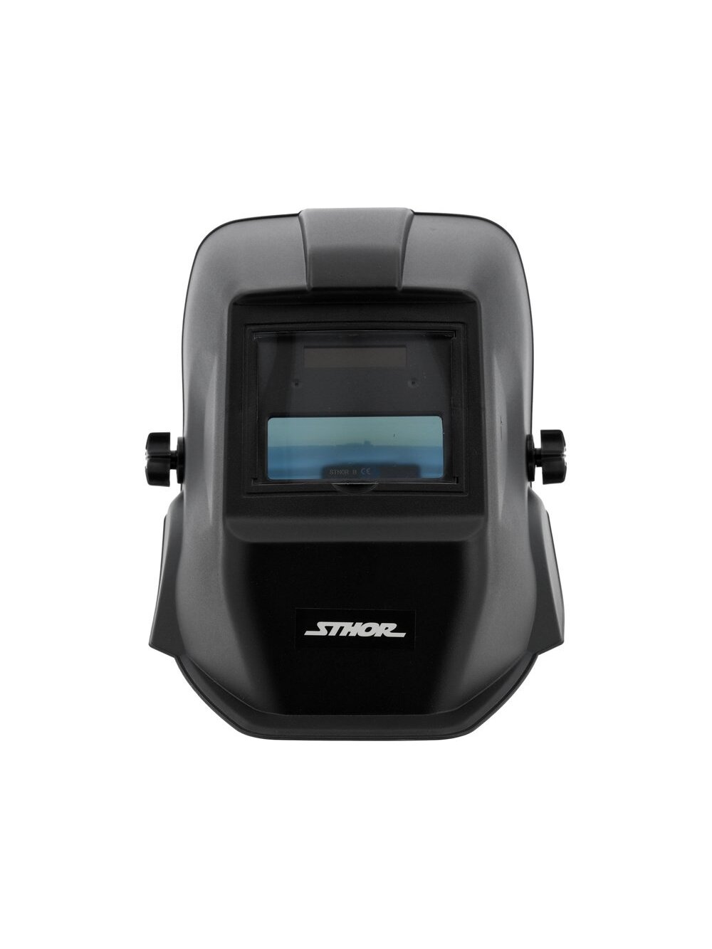 Kaukė suvirintojo su automatiškai tamsėjančiu (TRUE COLOR) filtru CE 90x35mm Sthor 1 Kaukė suvirintojo su automatiškai tamsėjančiu (TRUE COLOR) filtru CE 90x35mm Sthor 1