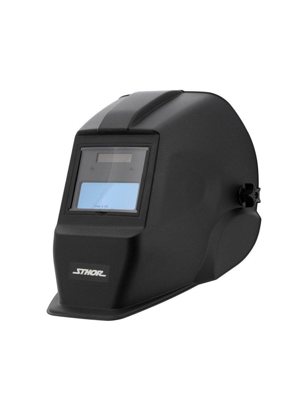 Kaukė suvirintojo su automatiškai tamsėjančiu (TRUE COLOR) filtru CE 90x35mm Sthor Kaukė suvirintojo su automatiškai tamsėjančiu (TRUE COLOR) filtru CE 90x35mm Sthor