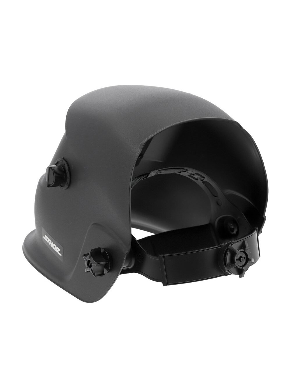 Kaukė suvirintojo su automatiškai tamsėjančiu (TRUE COLOR) filtru CE 92x42mm Sthor 3 Kaukė suvirintojo su automatiškai tamsėjančiu (TRUE COLOR) filtru CE 92x42mm Sthor 3