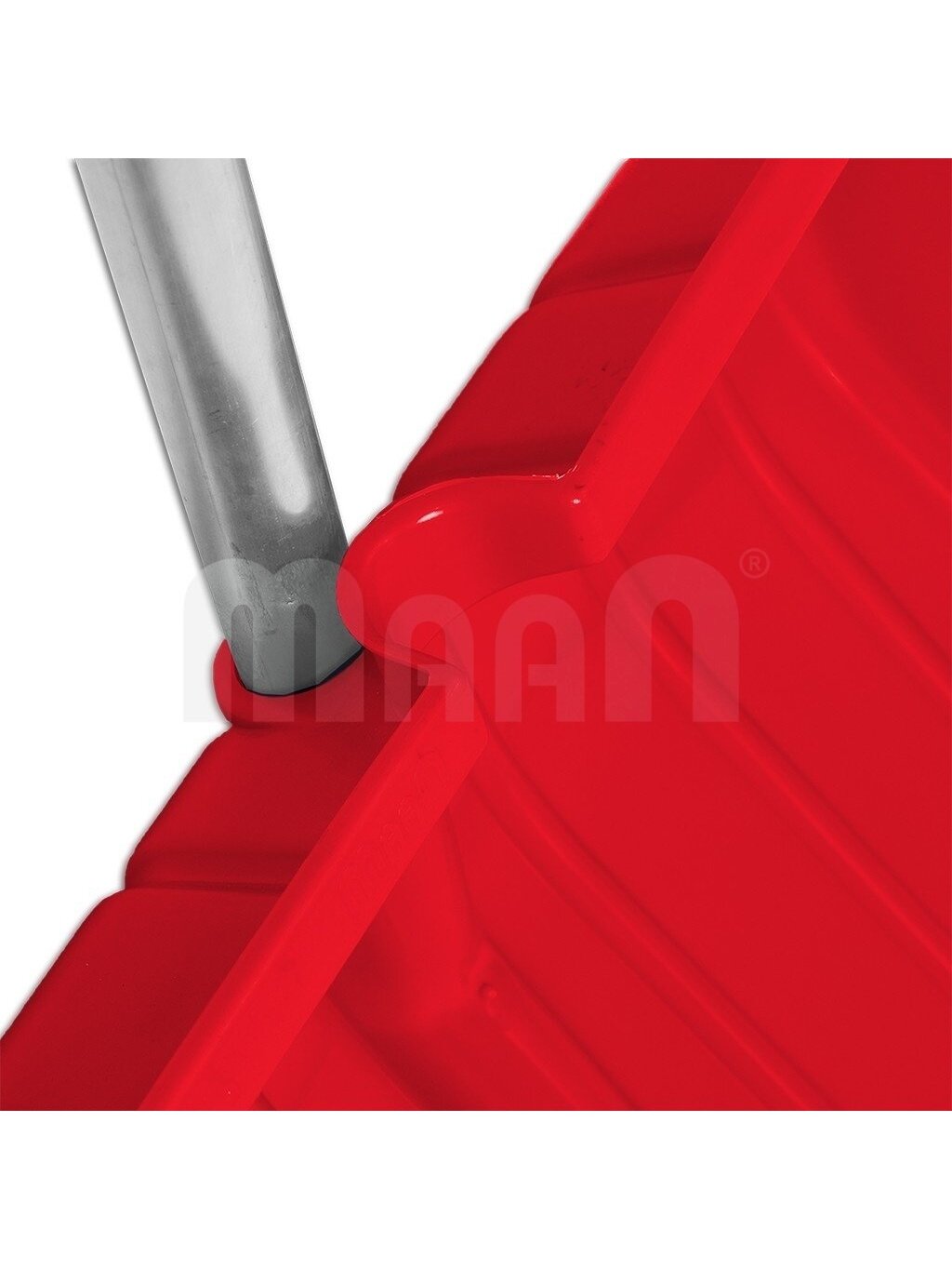 Kastuvas sniegui D2 plastikinis su aliuminiu kotu 540mm Maan | (540x360x1370mm) 3