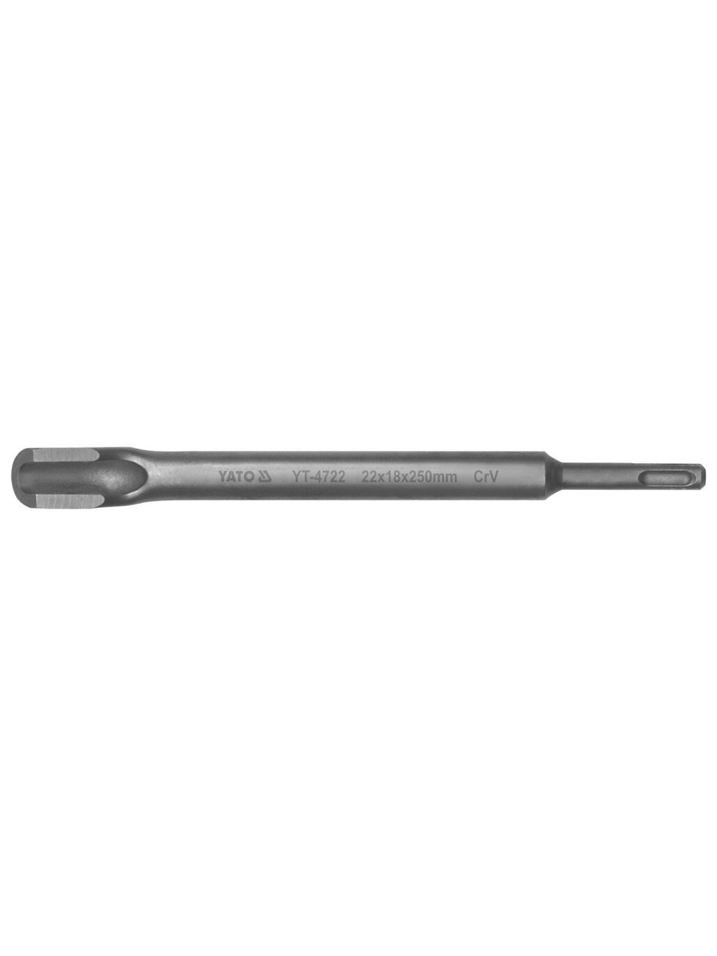 Kaltas perforatoriui lenktas SDS+ CrV 22x18x250mm Yato Kaltas perforatoriui lenktas SDS+ CrV 22x18x250mm Yato