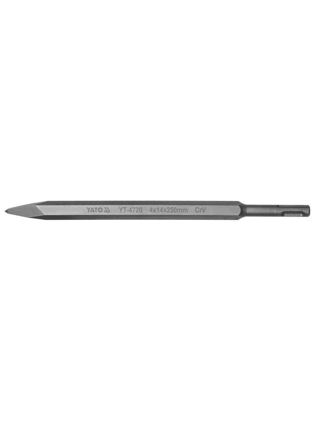 Kaltas perforatoriui smailas SDS+ CrV 4x14x250mm Yato