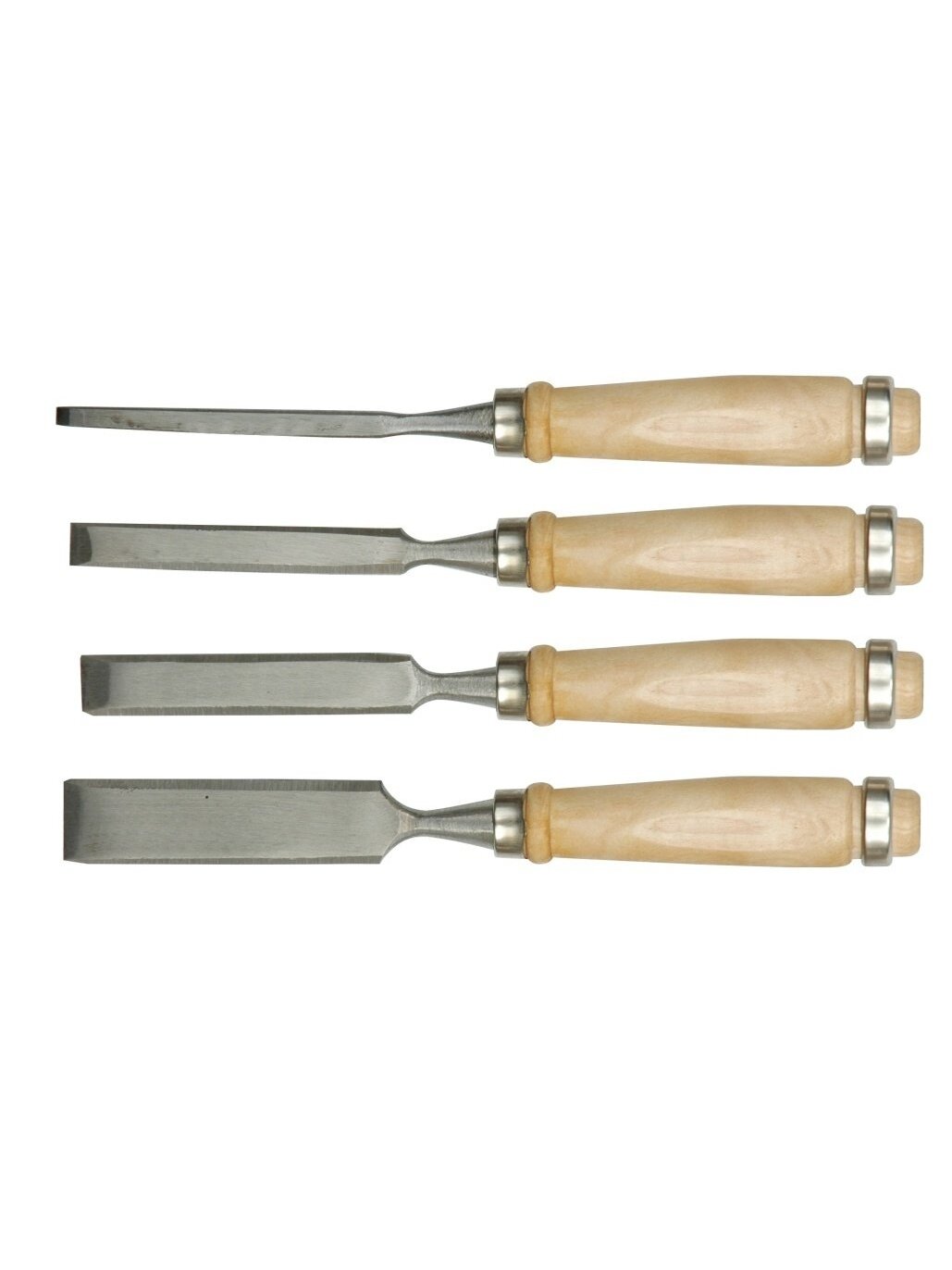 Kaltų staliui rinkinys 6,12,18,24mm, 4vnt Vorel