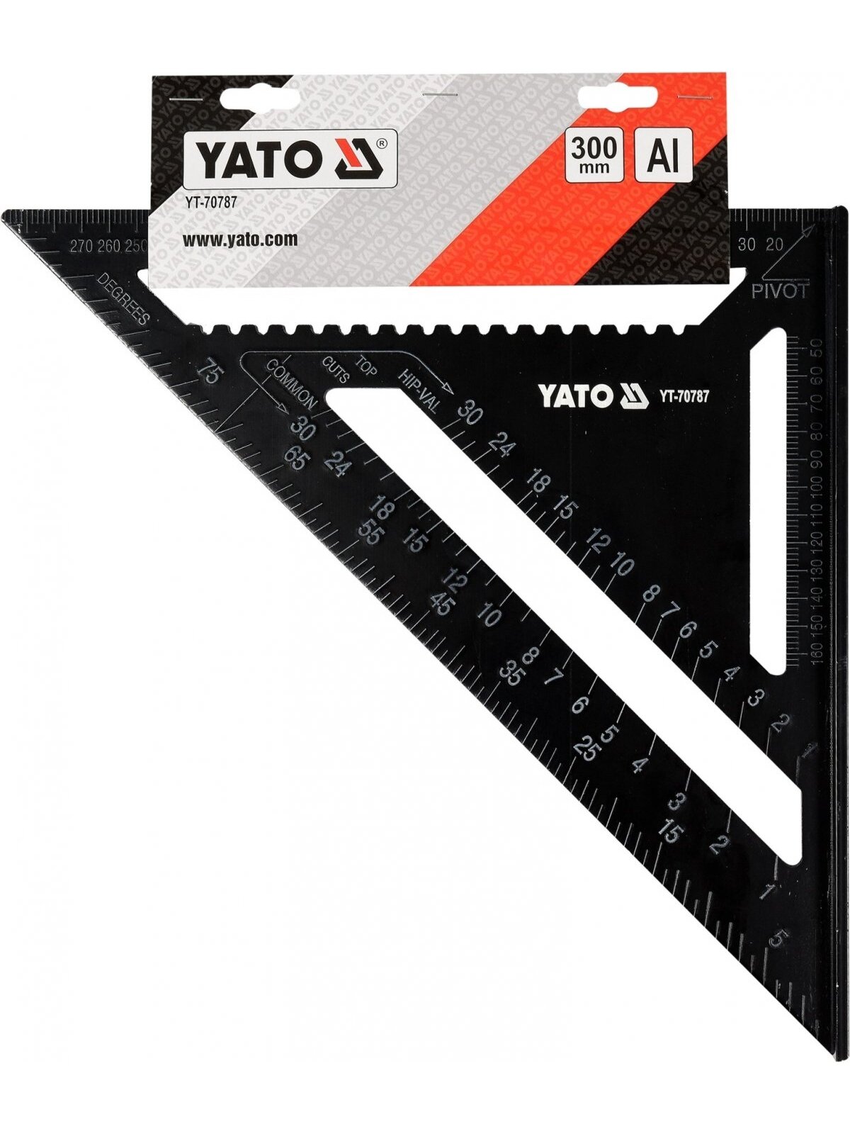 Kampainis staliaus aliuminis Yato | 300mm 2 Kampainis staliaus aliuminis Yato | 300mm 2
