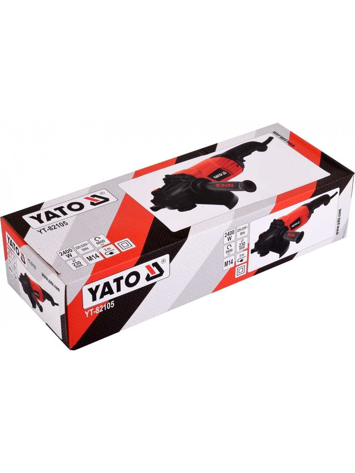 Kampinis šlifuoklis 2400W, d-230mm Yato 2