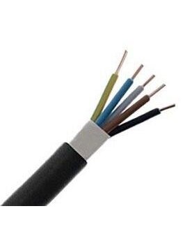 Kabelis Lietkabelis CYKY-L 5 x 4 mm², juodas, 100 m. Kabelis Lietkabelis CYKY-L 5 x 4 mm², juodas, 100 m.