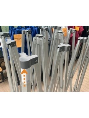Kampinė kojos jungtis HEX40 1