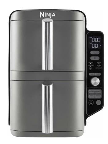 Karšto oro gruzdintuvė Ninja Double Stack SL400EU, 2470 W, 2