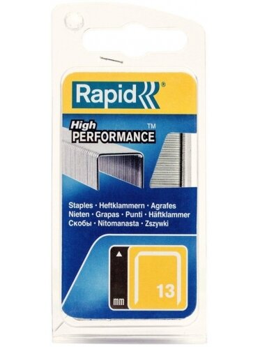 Kabės Rapid 40109519, 10.6x6 mm, tipas 13, 1650 vnt. Kabės Rapid 40109519, 10.6x6 mm, tipas 13, 1650 vnt.