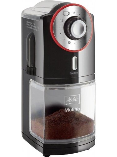 Kavamalė MELITTA MOLINO 1019-01, juoda Kavamalė MELITTA MOLINO 1019-01, juoda