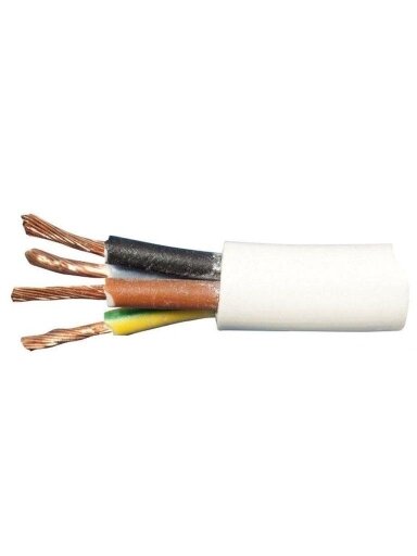 Kabelis BVV-LL, 4 x 1 mm², 100m