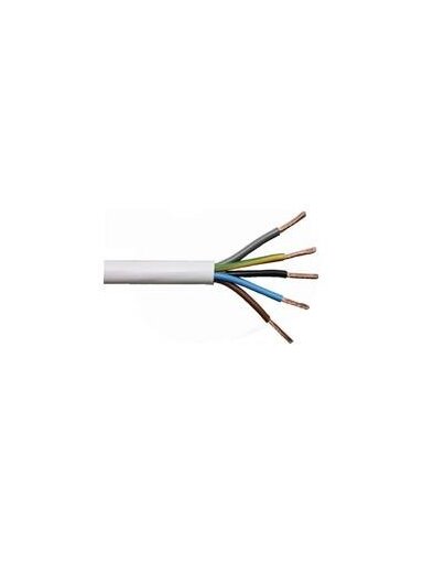 Kabelis BVV-LL, 5 x 1,5 mm², 100m
