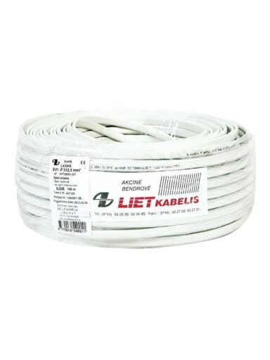 Kabelis BVV-P, 3 x 1,5 mm²