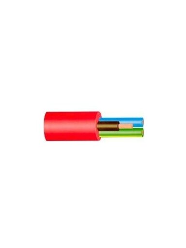 Kabelis H03VV-F, 3 x 0,5 mm², 100m