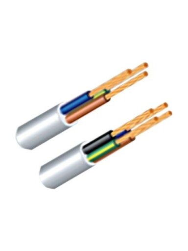 Kabelis H05VV-F, 2 x 4 mm², 100m