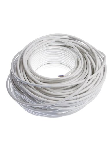 Kabelis LIETKABELIS, KH05VV-U/NYM, 4 × 2,5 mm², baltas, 100m