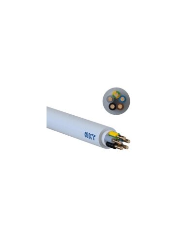 Kabelis (N)YM 3x4 mm² 300/500 NKT, 100 m