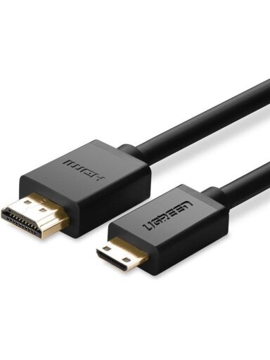 Kabelis UGREEN MINI HDMI M, HDMI M, 1.5m, juodas 11167