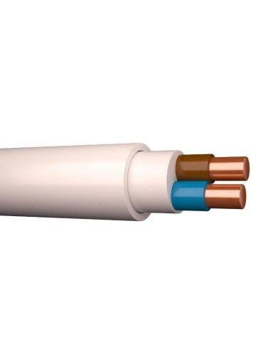 Kabelis XYM-O/NYM, 2 x 1,5 mm², 100m