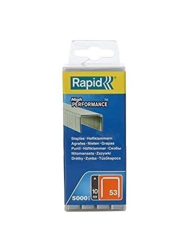 Kabės Rapid, tipas 53; 11,4 x 10 mm; 5000 vnt