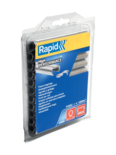 Kabės sukabinimo Rapid VR22 cinkuotos | 1100vnt.