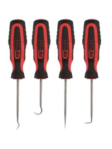 Kablių ir smaigių komplektas 4-vnt, KS Tools Kablių ir smaigių komplektas 4-vnt, KS Tools