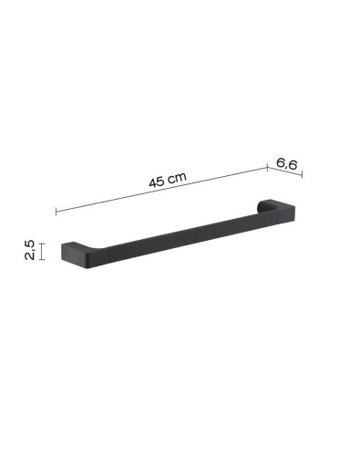 Kabykla Pirenei PI211445, 45 cm, juoda Kabykla Pirenei PI211445, 45 cm, juoda