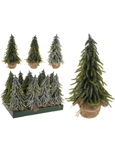 Kalėdinė dekoracija Tree in pot, 35 cm