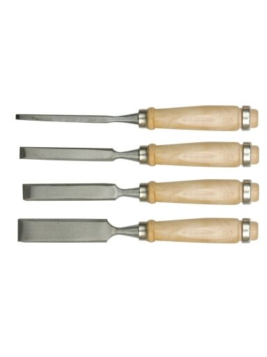Kaltų staliui rinkinys 6,12,18,24mm, 4vnt Vorel