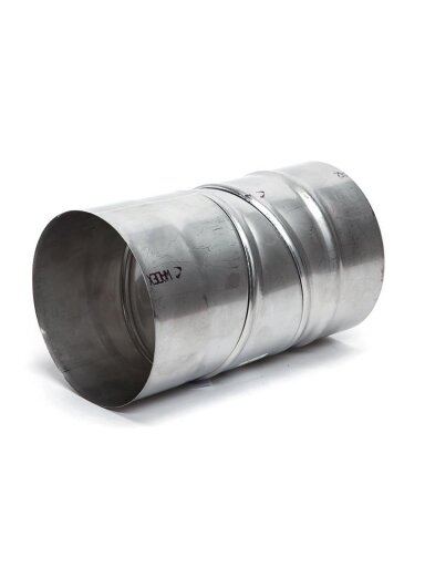 Kaminų alkūnė WADEX 115, D130 mm 45°