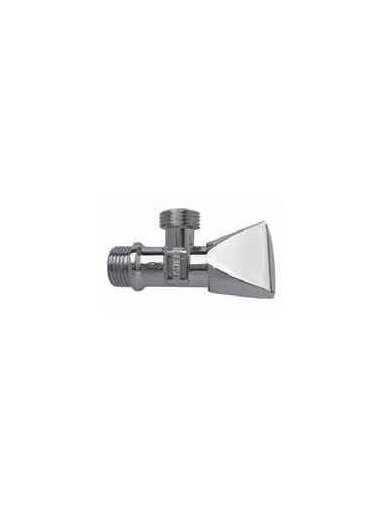 Kampinis ventilis, 1/2"x1/2" išoriniai sriegiai