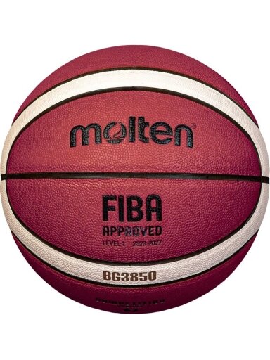 Kamuolys, krepšiniui Molten FIBA B6G3850, 6 dydis