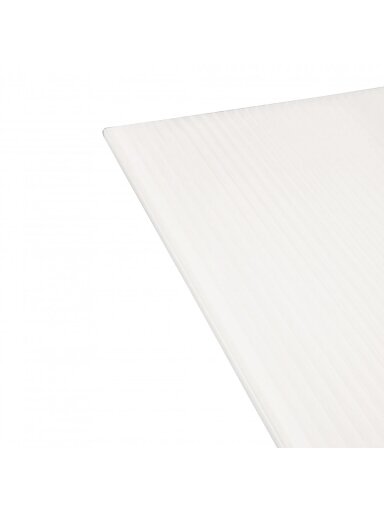 Kanalinis polikarbonatas Opal 10 mm (baltas) - 1,05 m - 3 m