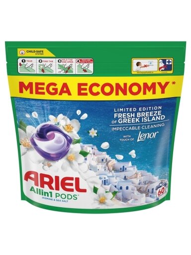 KAPSUL SKALBIMO ARIEL FRESH BREEZE 60SK