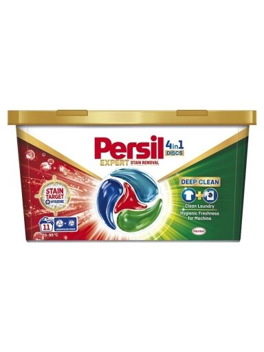 KAPSULĖS SK PERSIL DISCS STAIN REM 11VNT