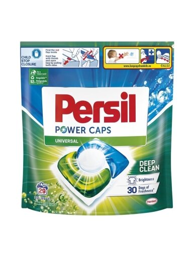 KAPSULĖS SK PERSIL POWER CAP WHITE 29VNT